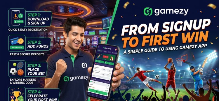 Gamezy App Made Easy: Complete Journey from Signup to First Win