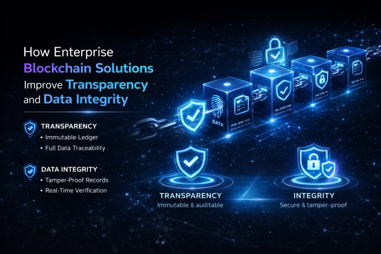 How Enterprise Blockchain Solutions Improve Transparency and Data Integrity