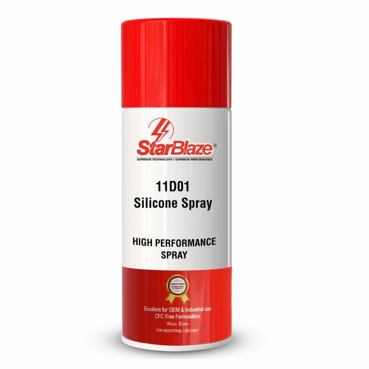 Silicone Spray for Smooth Lubrication and Protection