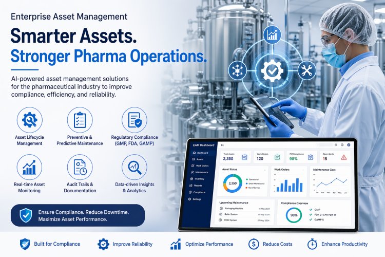 Digital Asset Management for Pharma | AI EAM Software Solutions
