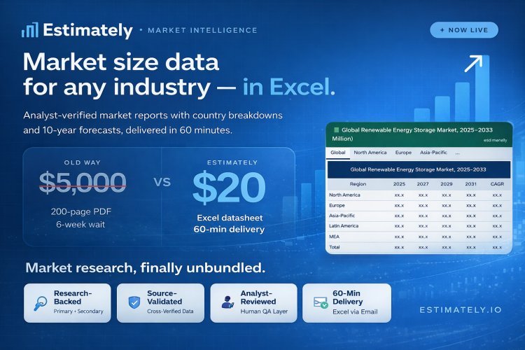 Stop Paying $5,000 for Market Research — Get Analyst-Verified Data for Just $20