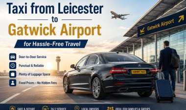 Taxi from Leicester to Gatwick Airport for Hassle-Free Travel