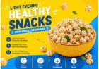 Light Evening Healthy Snacks with Roasted Makhana