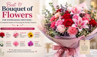 Best Bouquet of Flowers for Expressing Emotions – A Complete Guide to Choosing the Perfect Flowers