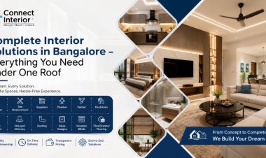 Complete Interior Solutions in Bangalore – Everything You Need Under One Roof