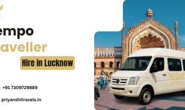 Tempo Traveller On Rent in Lucknow for Group and Family Trips