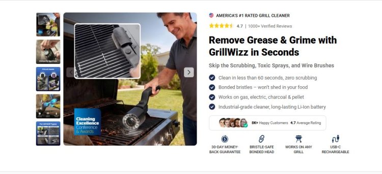 GrillWizz Grill Cleaner Reviews (Shocking Customer Report!) Critical Complaints to Know!