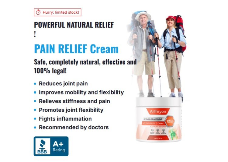 Arthryon Heat Relief Cream Canada (Shocking Review) – Does the Heat Therapy Really Work?