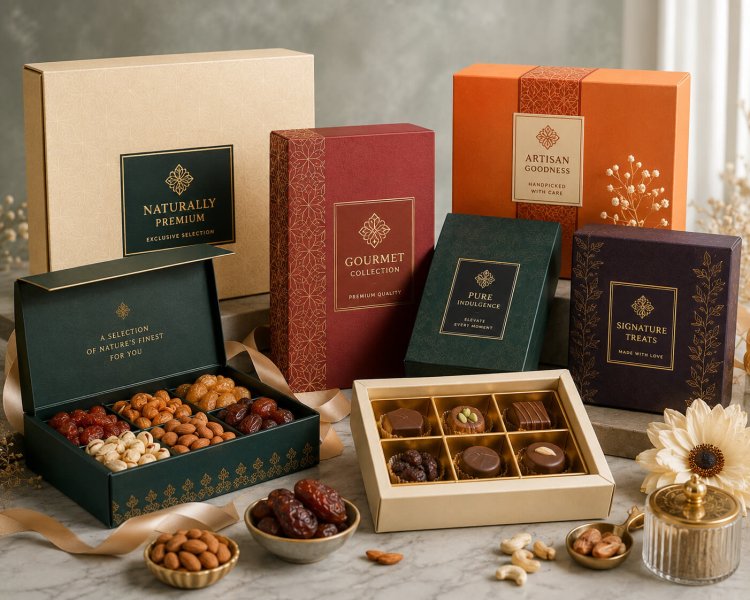 Premium Food Boxes for High-Quality Product Lines and Gift Sets