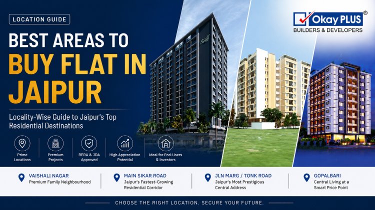 Best areas to buy flat in Jaipur: locality-wise guide for smart buyers