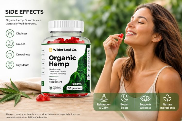 Wilder Leaf Organic Hemp Gummies New Zealand [Verified Users] - Tested by Users Safe, Effective?