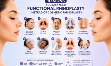 10 Signs You May Need Functional Rhinoplasty Instead of Cosmetic Rhinoplasty