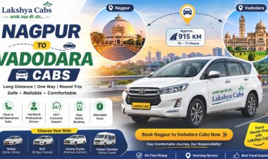 Nagpur to Vadodara Cabs – Distance, Fare, Route & Online Booking Guide