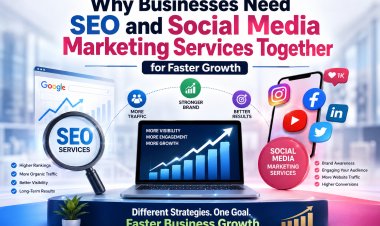 Why Businesses Need SEO and Social Media Marketing Services Together for Faster Growth