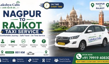Book Nagpur to Rajkot Taxi at the Best Price with Professional Drivers