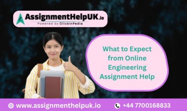 What to Expect from Online Engineering Assignment Help
