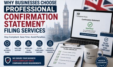 Why Businesses Choose Professional Confirmation Statement Filing Services