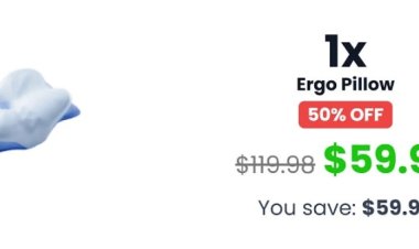 Ergo Pillow Reviews (Research Report) – Is This Ergonomic Pillow Worth Buying?