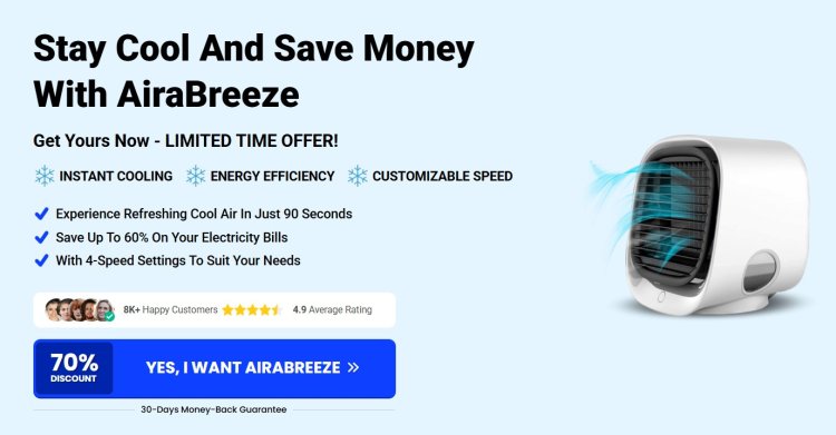 AiraBreeze Portable Air Cooler Review – Does It Really Work?
