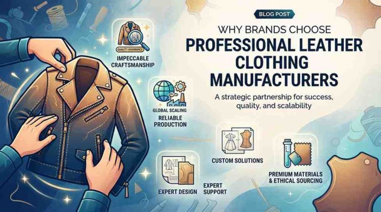 Why Brands Choose Professional Leather Clothing Manufacturers