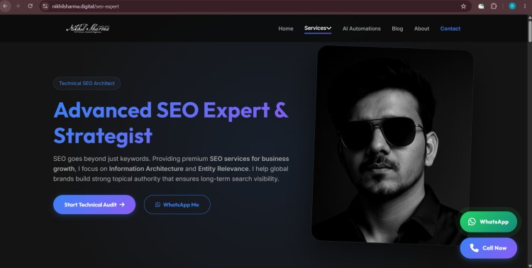 Why choose experienced SEO consultant India professionals from NikhilSharmaDigital for success?
