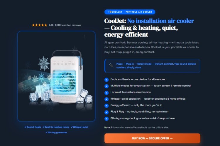 CoolJet Portable AC Reviews (Trusted Buyers) – Is This the Ultimate Portable Air Cooler
