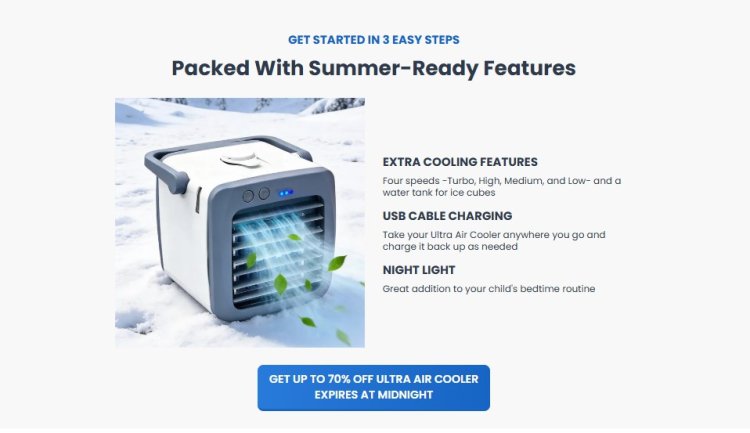 Ultra Air Cooler UK Reviews – Portable Cooling That Actually Works?