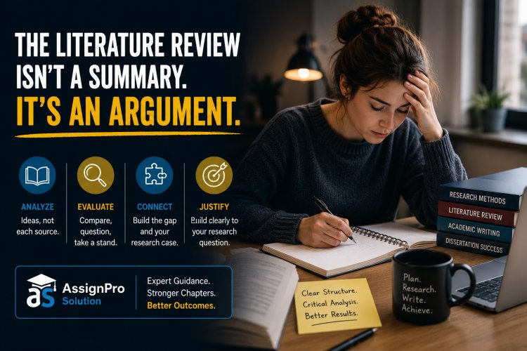 The Real Reason Your Dissertation Literature Review Keeps Getting Sent Back
