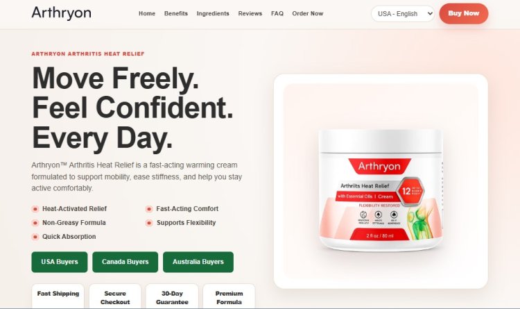 Arthryon Heat Relief Cream – Can It Soothe Stiff Muscles Quickly?