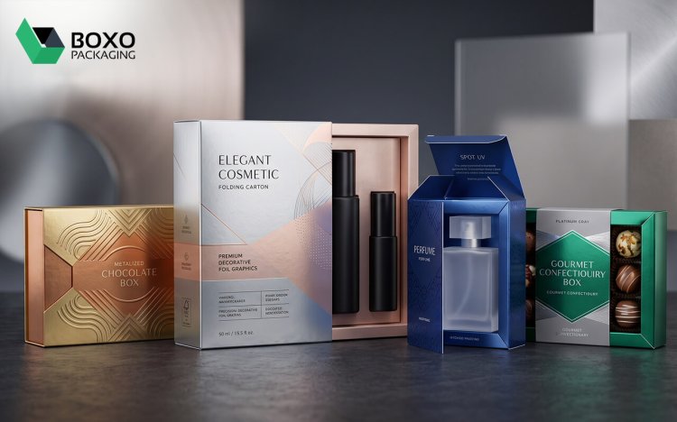 Premium Metalized Boxes for Luxury Product Packaging