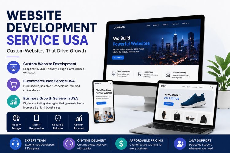Website Design Services Across the USA – Build a Website That Grows Your Business