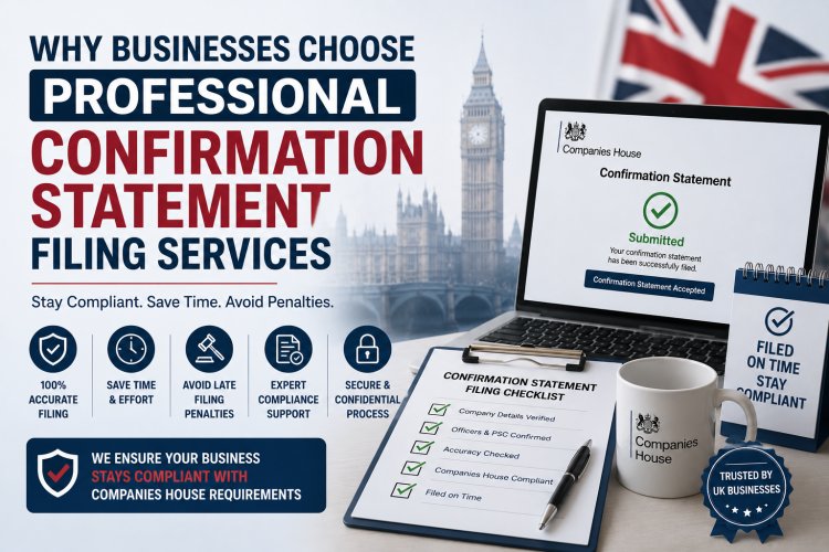 Why Businesses Choose Professional Confirmation Statement Filing Services