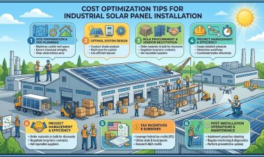 Cost optimization tips for Industrial solar panel installation