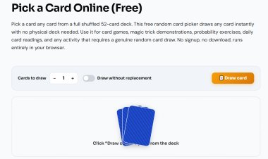 Pick a Card Online: A Simple Way to Choose a Random Card