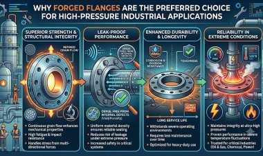 Why Forged Flanges Are the Preferred Choice for High-Pressure Industrial Applications