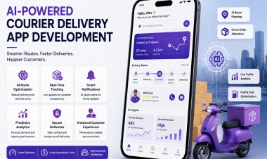 AI-Powered Courier Delivery App Development: Smarter Logistics for the Future of Delivery