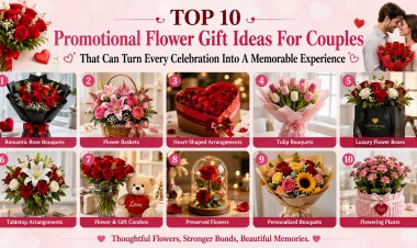 Top 10 Promotional Flower Gift Ideas For Couples That Can Turn Every Celebration Into A Memorable Experience