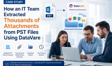 Case Study: How an IT Team Extracted Thousands of Attachments from PST Files Using DataVare