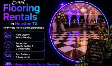 Event Flooring Rentals in Houston TX for Private Parties and Celebrations