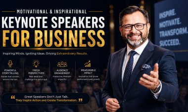 Motivational & Inspirational Keynote Speakers for Business | Growth & Leadership Guide