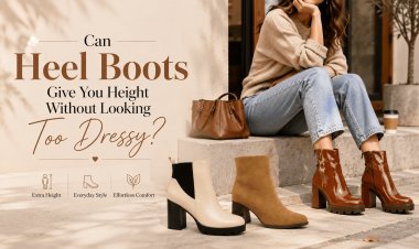 Can Heel Boots Give You Height Without Looking Too Dressy?