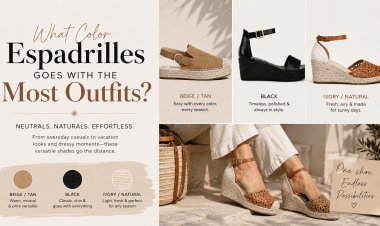 What Color Espadrilles Goes With the Most Outfits?