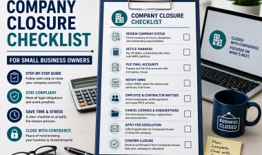 Company Closure Checklist for Small Business Owners!