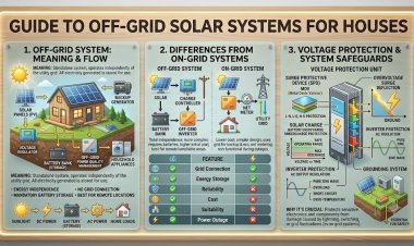Off-Grid Solar Systems for Houses: Meaning, Differences from On-Grid Systems & Voltage Protection