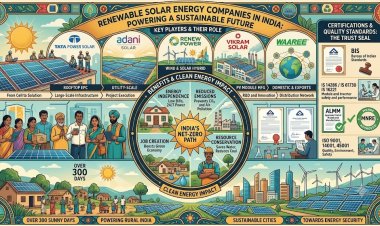 Renewable Solar Energy Companies and Their Role in India’s Clean Energy Future