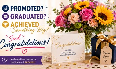 Promoted? Graduated? Achieved Something Big? Send Congratulations!