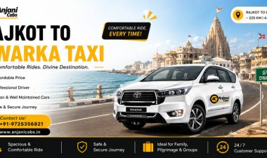 Rajkot to Dwarka Taxi | Book Online with Anjani Cabs