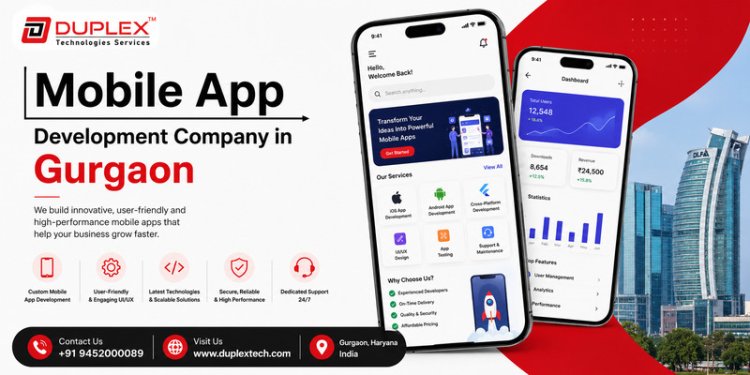 Mobile App Development Company in Gurgaon for Business Growth