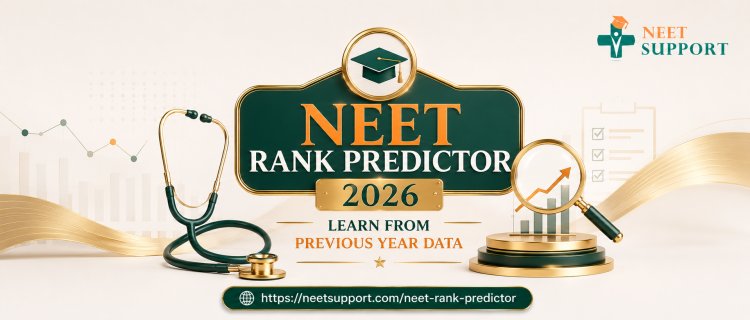 NEET Rank Predictor 2026: Learn from Previous Year Data