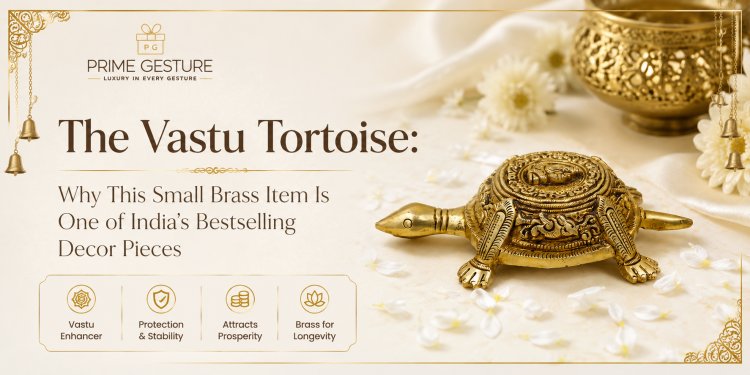 The Vastu Tortoise: Why This Small Brass Item Is One of India's Bestselling Decor Pieces